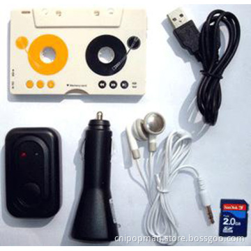 Cassette MP3 Reads MP3 Files From USB SD Card, MMC Card, MP3, No Need Fm